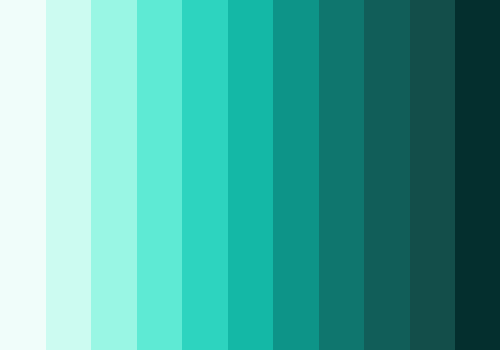 Thalassic Color Scenery - Tailwind Teal